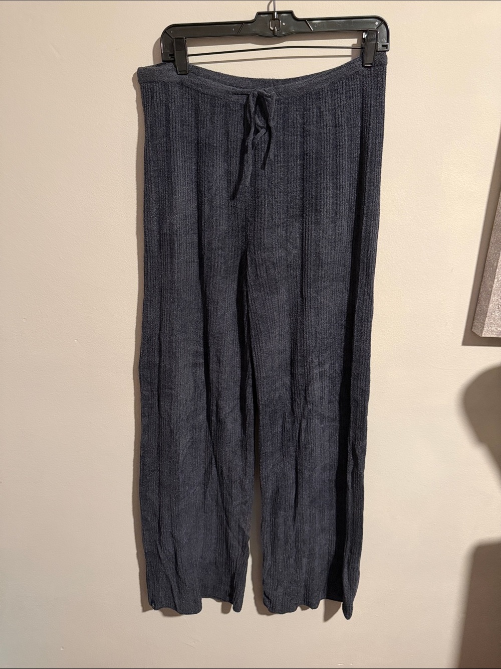 Barefoot Dreams Soft Navy Drawstring Pants size M